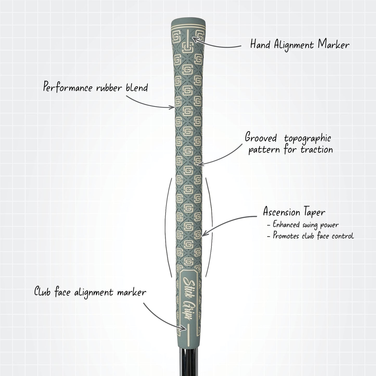 Stick Grips Golf Country Club Golf Grip