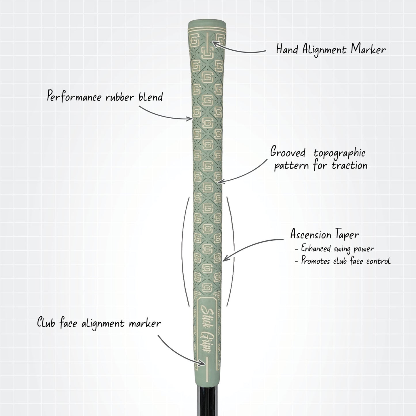 Stick Grips Golf Country Club Golf Grip