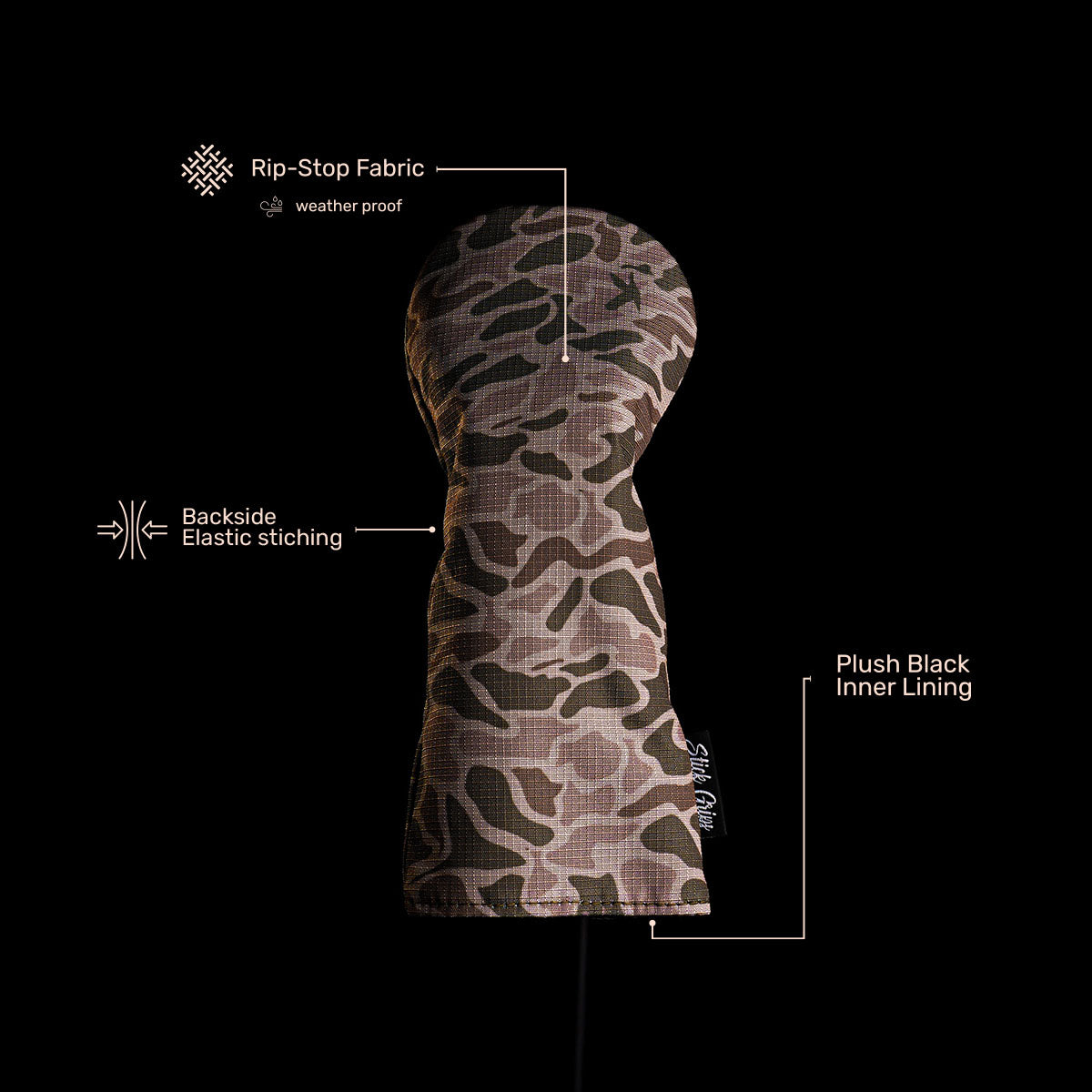 Stick Grips Camo Fairway Cover