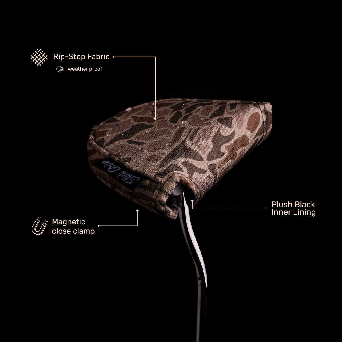 Stick Grips Camo Mallet Putter Cover