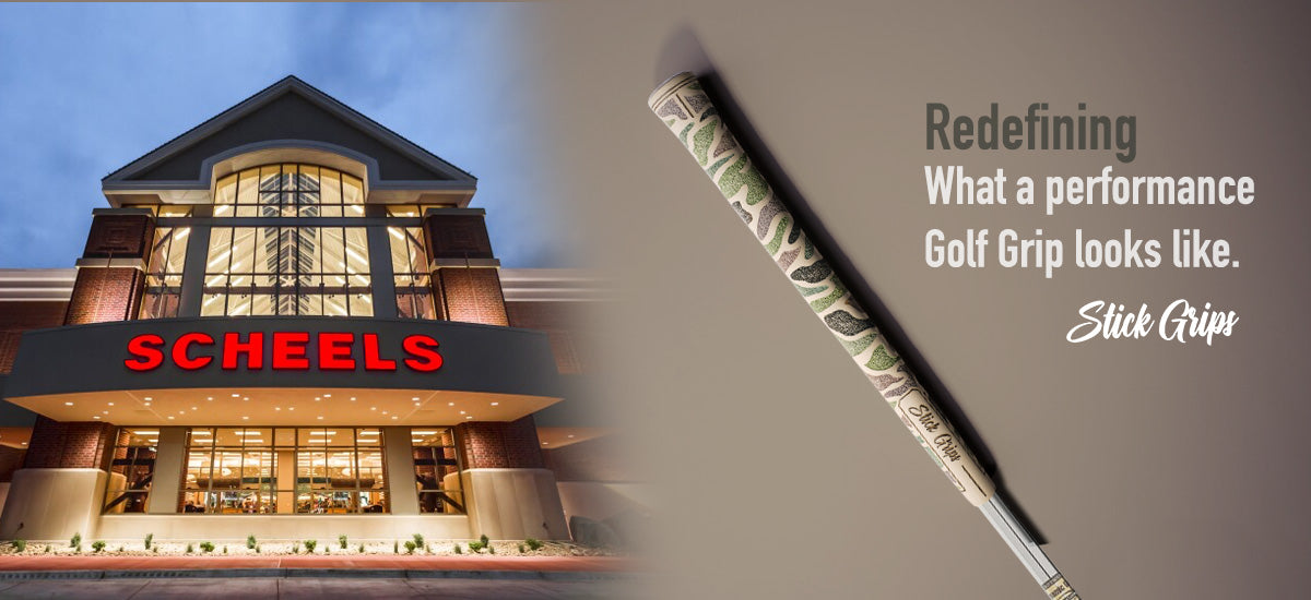 Stick Grips Golf Now Available in All Scheels Locations: Redefining the Best Golf Grips in the Game