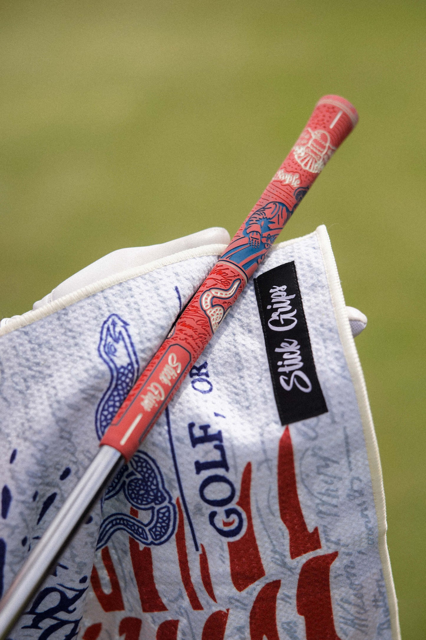 Stick Grips Patriot Golf Towel