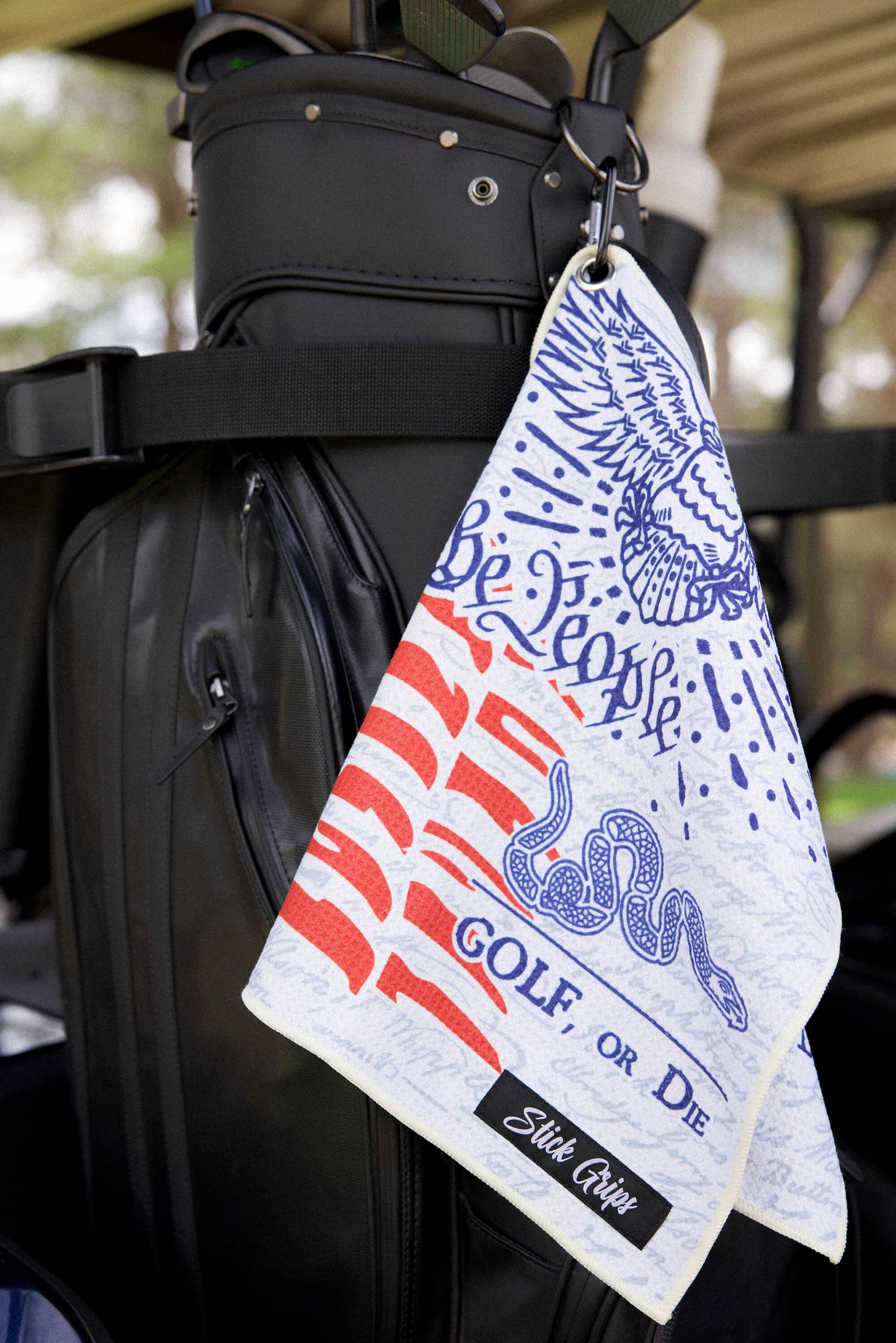 Stick Grips Patriot Golf Towel