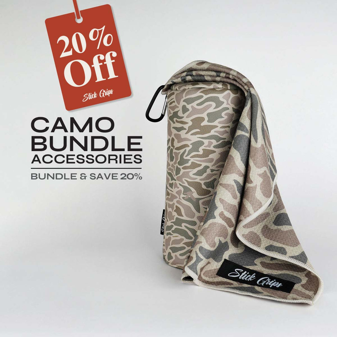 Camo Golf Towel and Head Cover Bundle