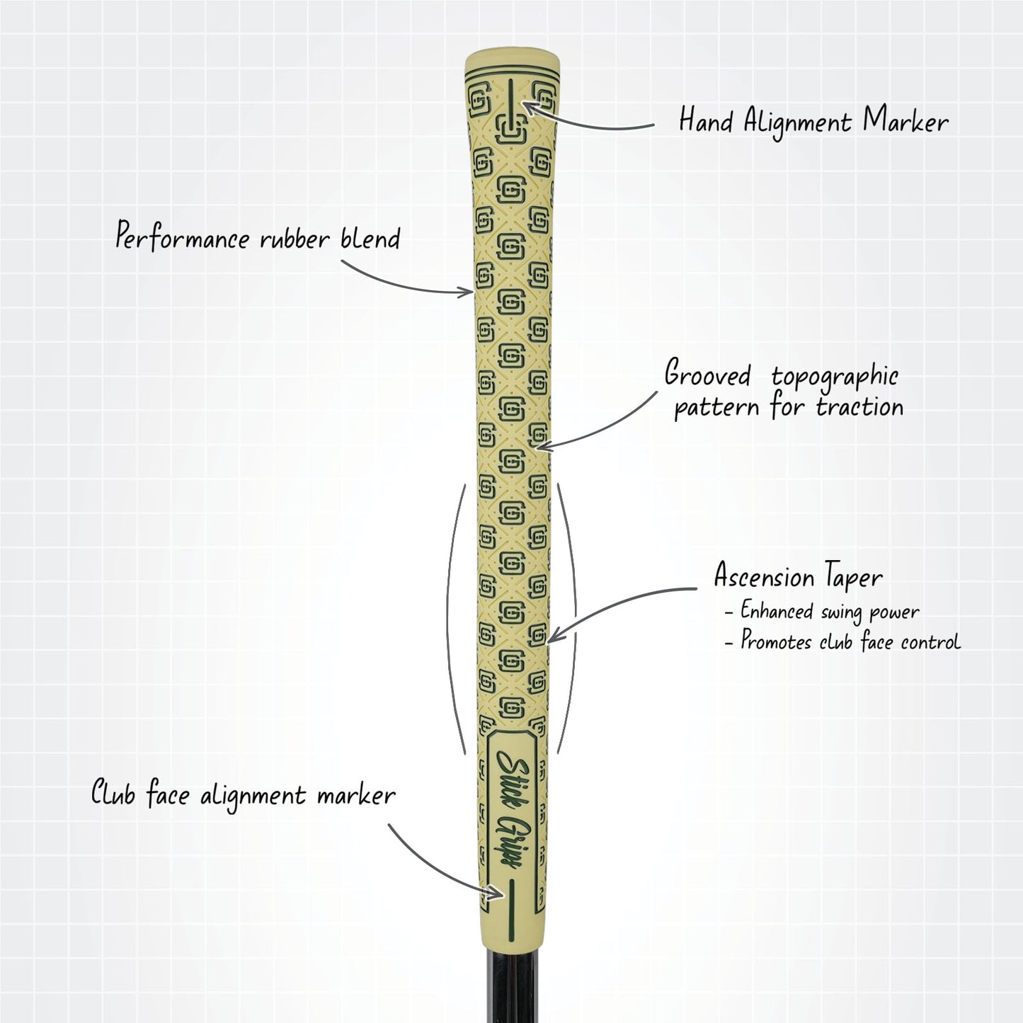 Stick Grips Golf Country Club Golf Grip