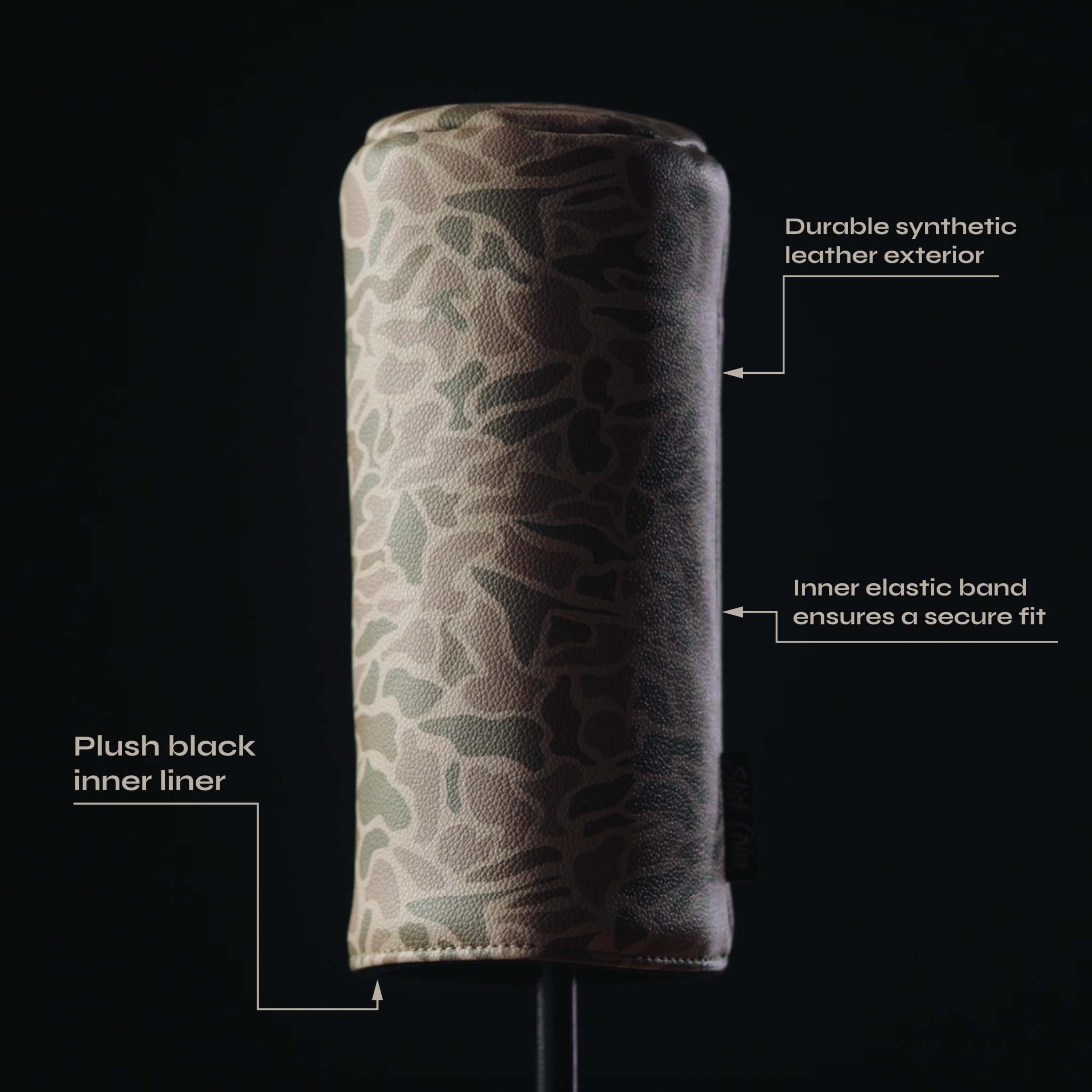 Camo Driver Head Cover