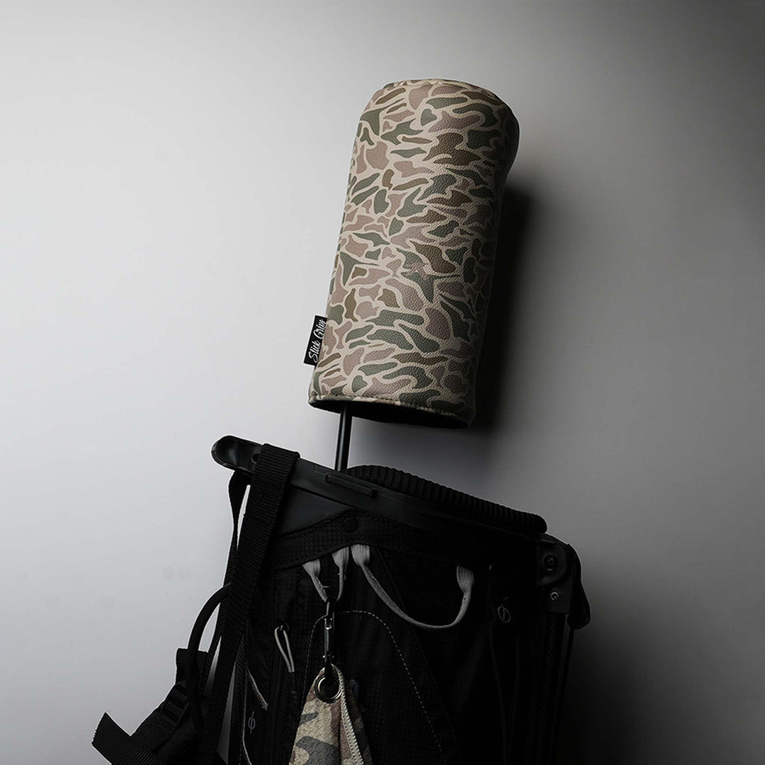 Camo Golf Towel and Head Cover Bundle