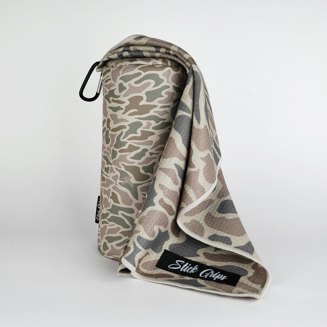 Camo Golf Towel and Head Cover Bundle