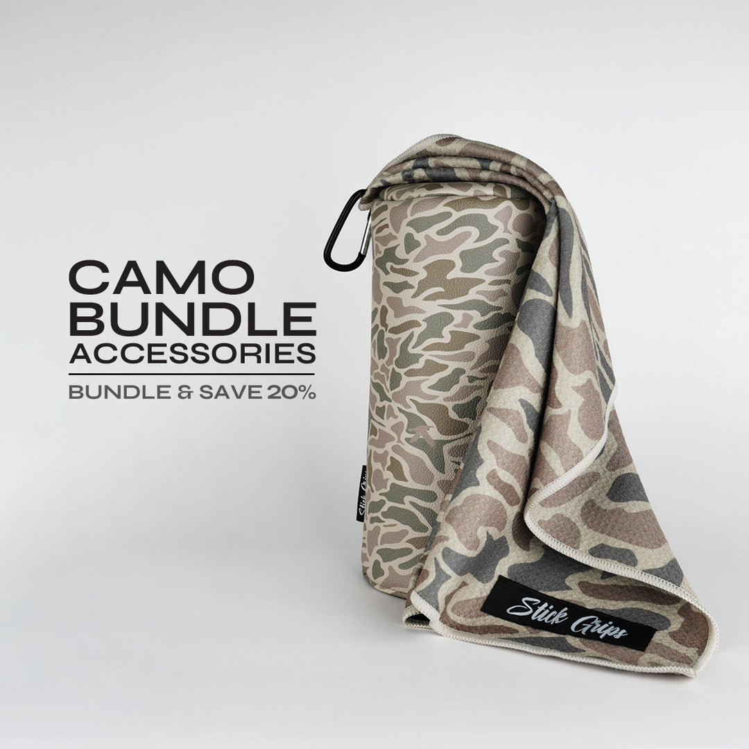 Camo Golf Towel and Head Cover Bundle