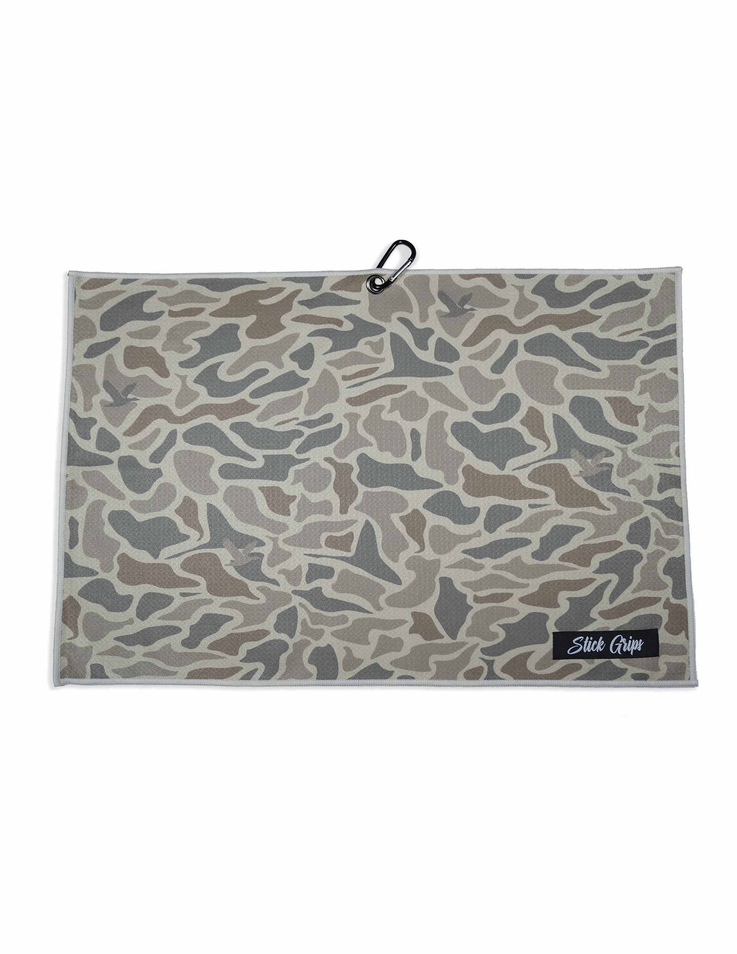 Stick Grips Camo Golf Towel