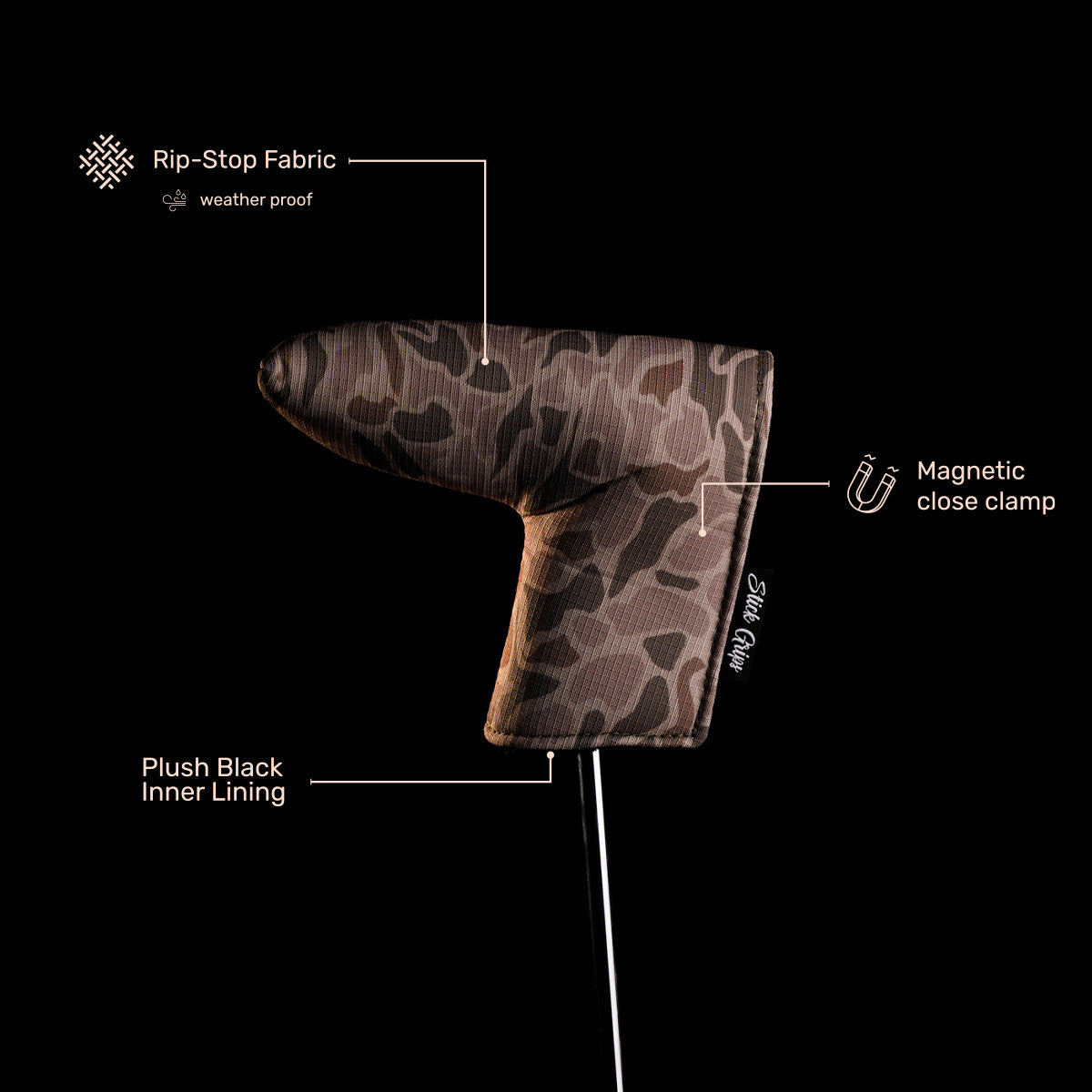 Stick Grips Camo Putter Cover