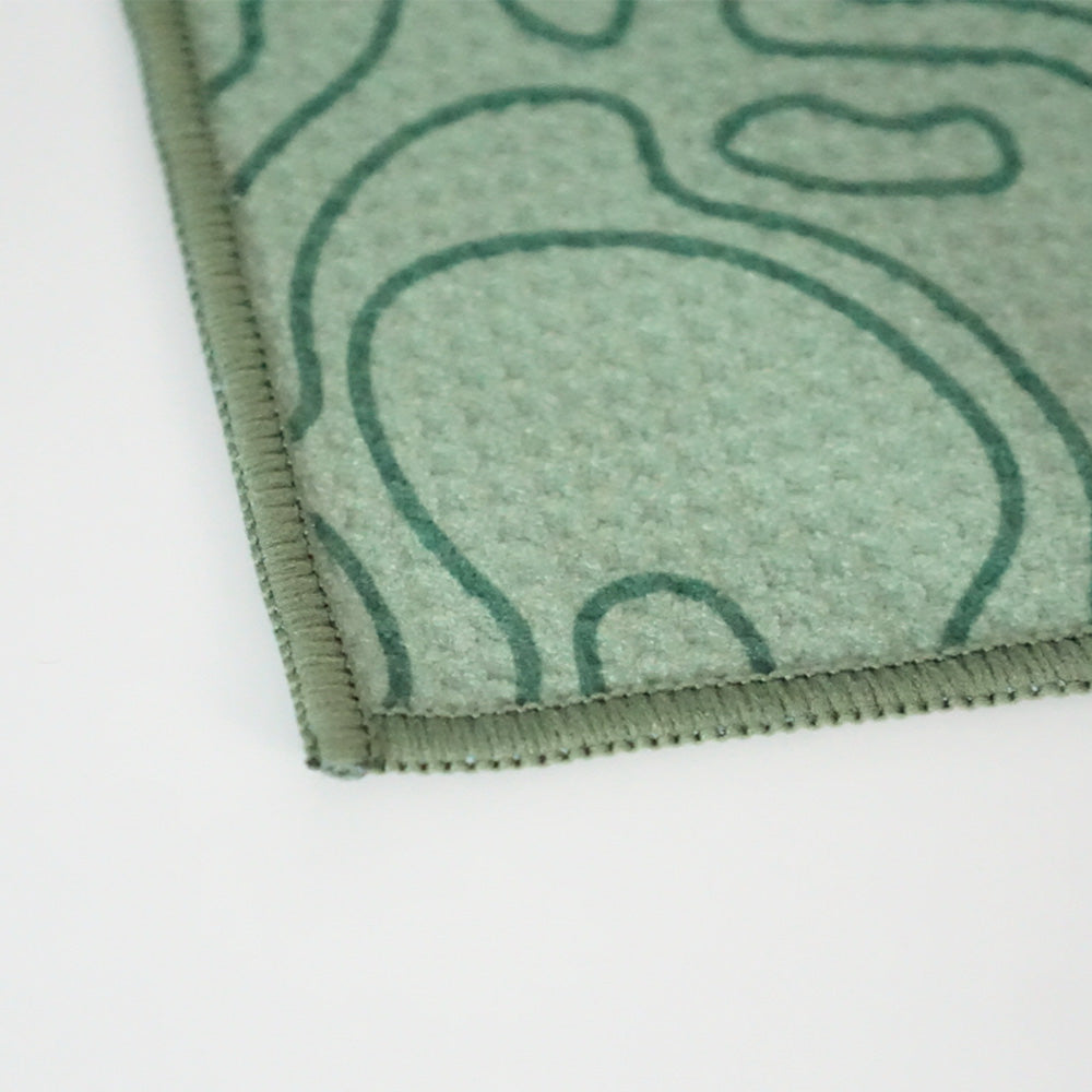 golf towel with waffle design